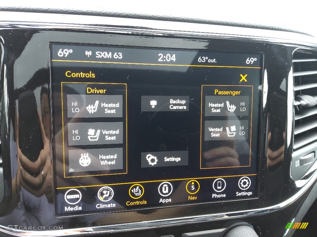 2021 Jeep Grand Cherokee Trailhawk 4x4 Controls Photo #143492850
