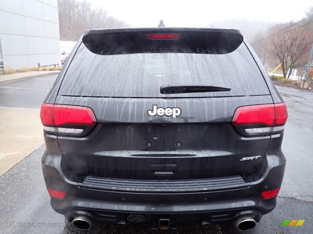 2014 Grand Cherokee SRT 4x4 - Brilliant Black Crystal Pearl / SRT Morocco Black photo #3