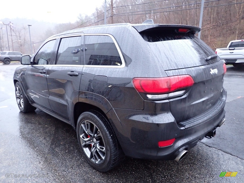 2014 Grand Cherokee SRT 4x4 - Brilliant Black Crystal Pearl / SRT Morocco Black photo #5