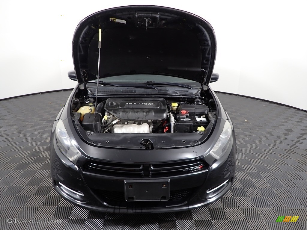 2014 Dart SXT - Pitch Black / Black/Light Tungsten photo #5