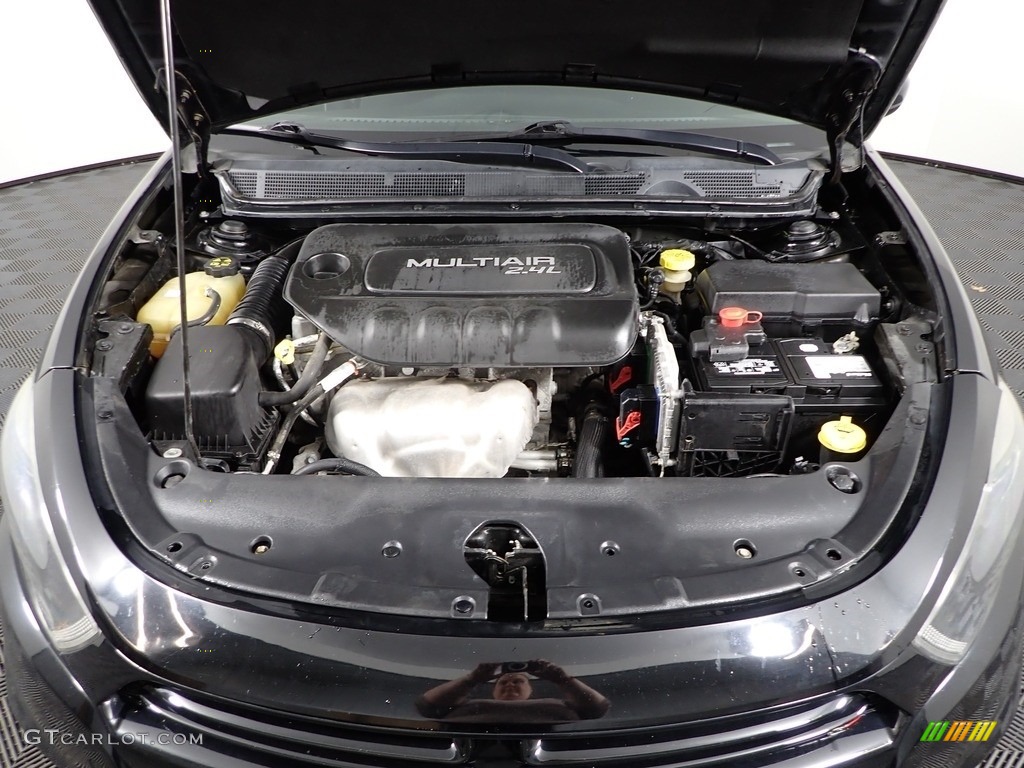 2014 Dart SXT - Pitch Black / Black/Light Tungsten photo #6
