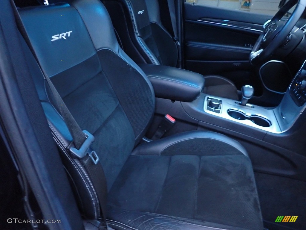 2014 Grand Cherokee SRT 4x4 - Brilliant Black Crystal Pearl / SRT Morocco Black photo #11