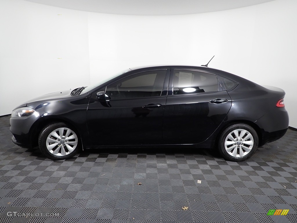 2014 Dart SXT - Pitch Black / Black/Light Tungsten photo #9