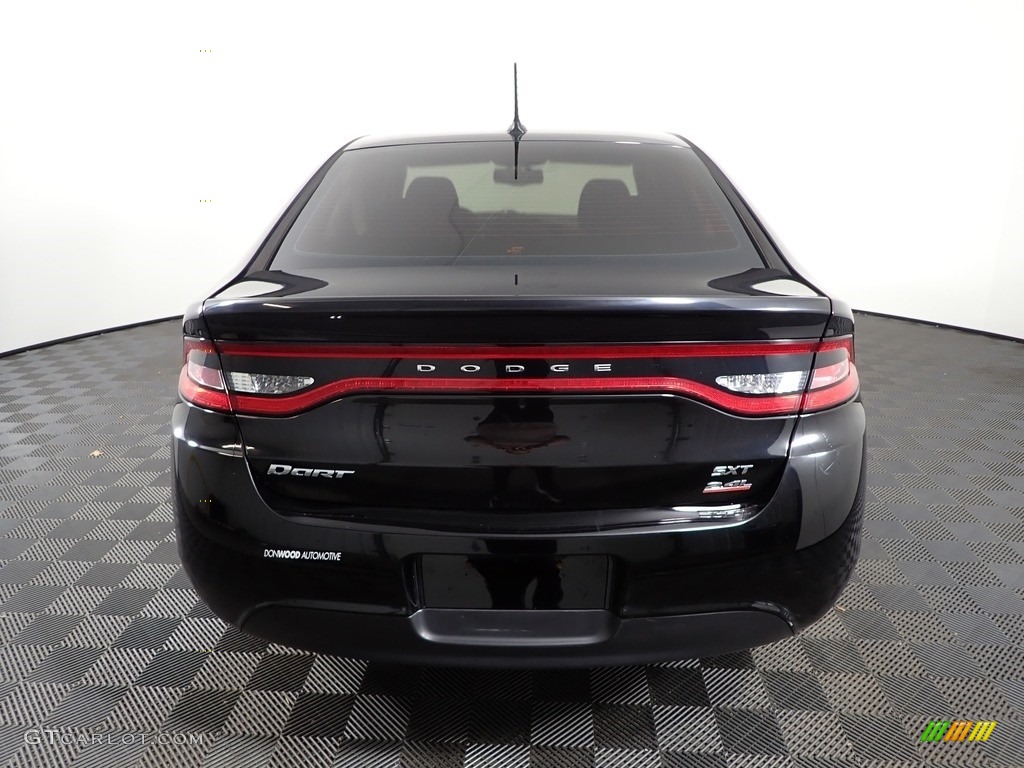 2014 Dart SXT - Pitch Black / Black/Light Tungsten photo #11