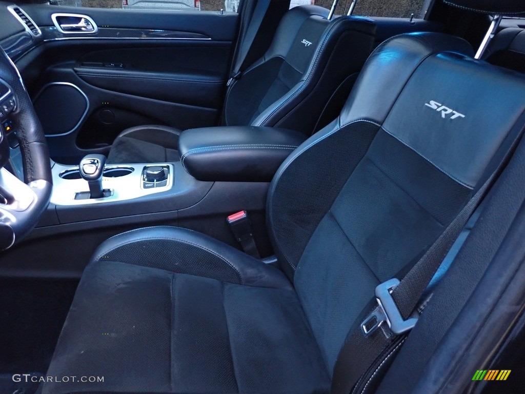 2014 Grand Cherokee SRT 4x4 - Brilliant Black Crystal Pearl / SRT Morocco Black photo #17