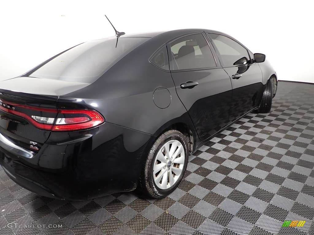 2014 Dart SXT - Pitch Black / Black/Light Tungsten photo #14