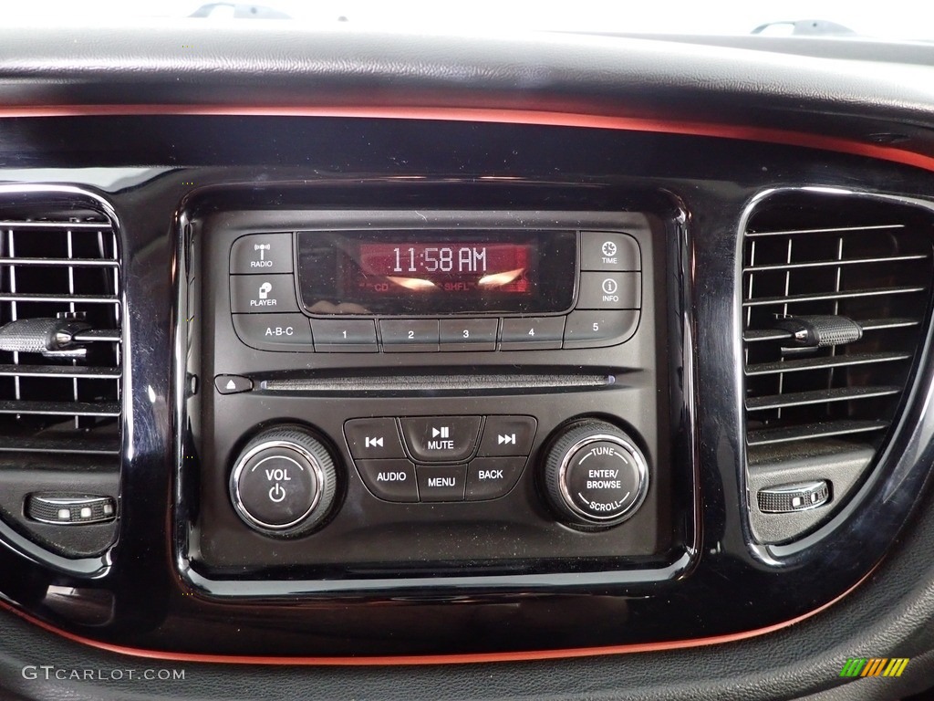 2014 Dart SXT - Pitch Black / Black/Light Tungsten photo #23