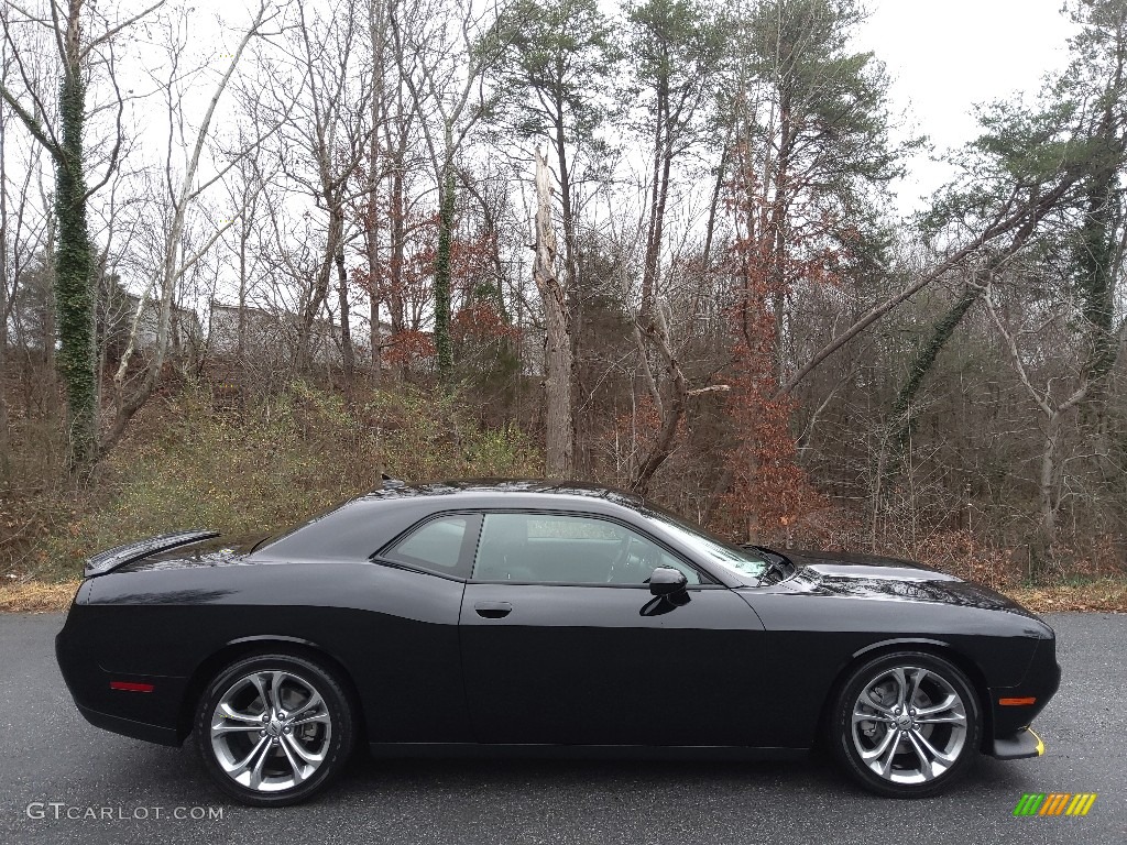 Pitch Black 2021 Dodge Challenger GT Exterior Photo #143494479