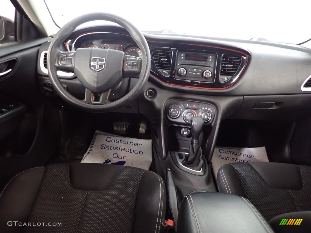 2014 Dart SXT - Pitch Black / Black/Light Tungsten photo #29