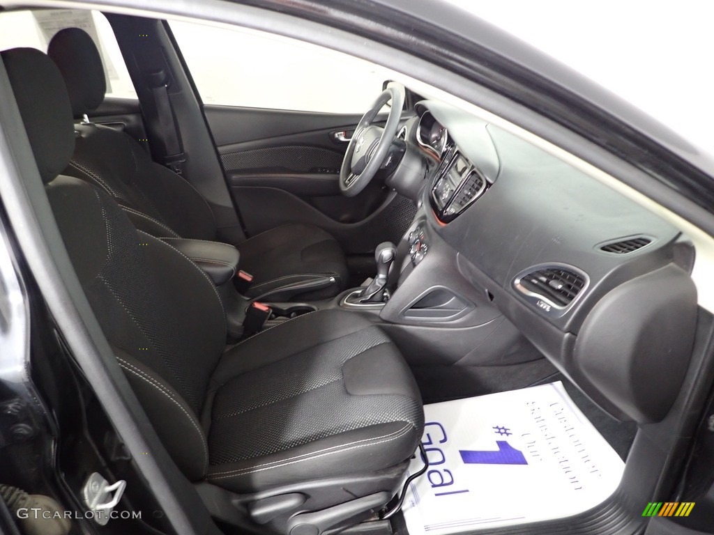 2014 Dart SXT - Pitch Black / Black/Light Tungsten photo #31