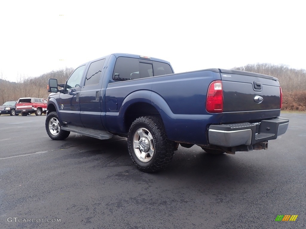 2016 F250 Super Duty XLT Crew Cab 4x4 - Blue Jeans Metallic / Steel photo #10