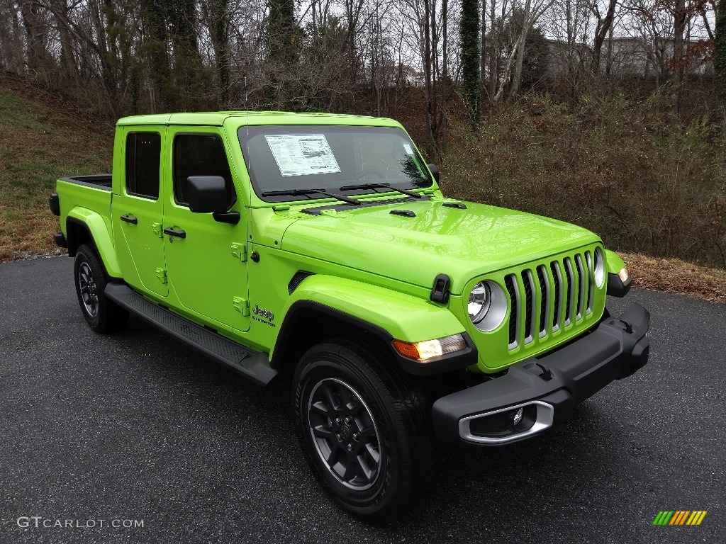 Limited Edition Gecko 2021 Jeep Gladiator Overland 4x4 Exterior Photo #143495436
