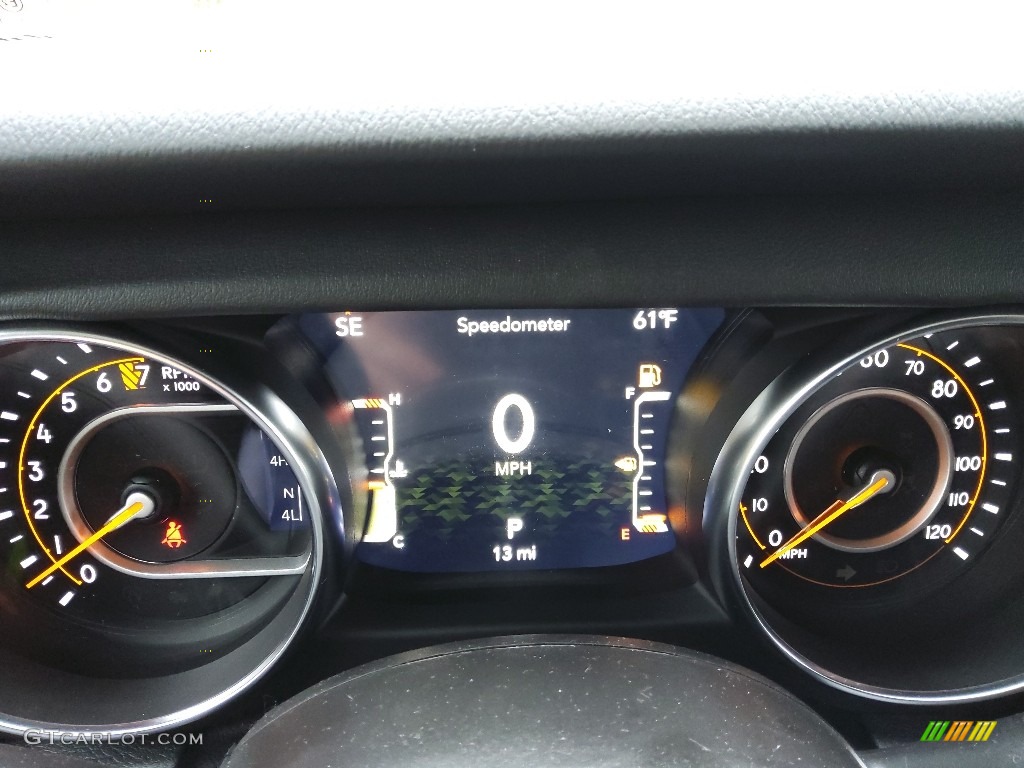 2021 Jeep Gladiator Overland 4x4 Gauges Photo #143495637