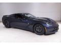 2014 Night Race Blue Metallic Chevrolet Corvette Stingray Coupe #143492146