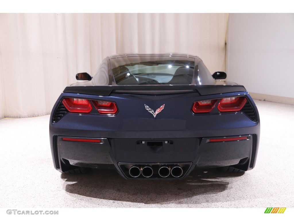 2014 Corvette Stingray Coupe - Night Race Blue Metallic / Kalahari photo #19