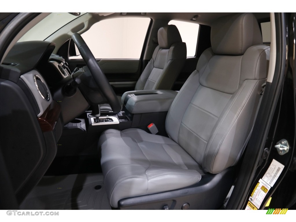 Graphite Interior 2017 Toyota Tundra Limited Double Cab 4x4 Photo #143497923