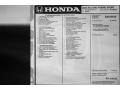 2022 Honda Accord Sport Hybrid Window Sticker