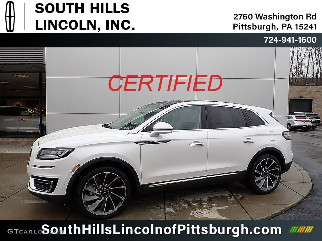 2019 Nautilus Reserve AWD - White Platinum / Cappuccino photo #1