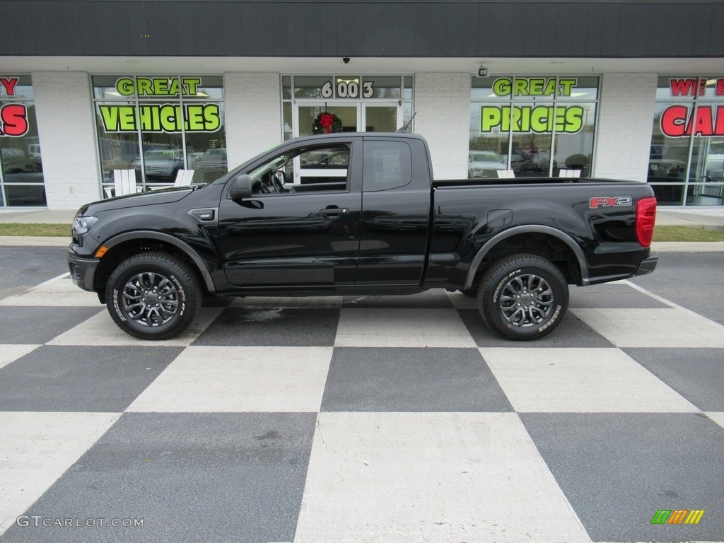 2020 Ranger XLT SuperCab - Shadow Black / Ebony photo #1
