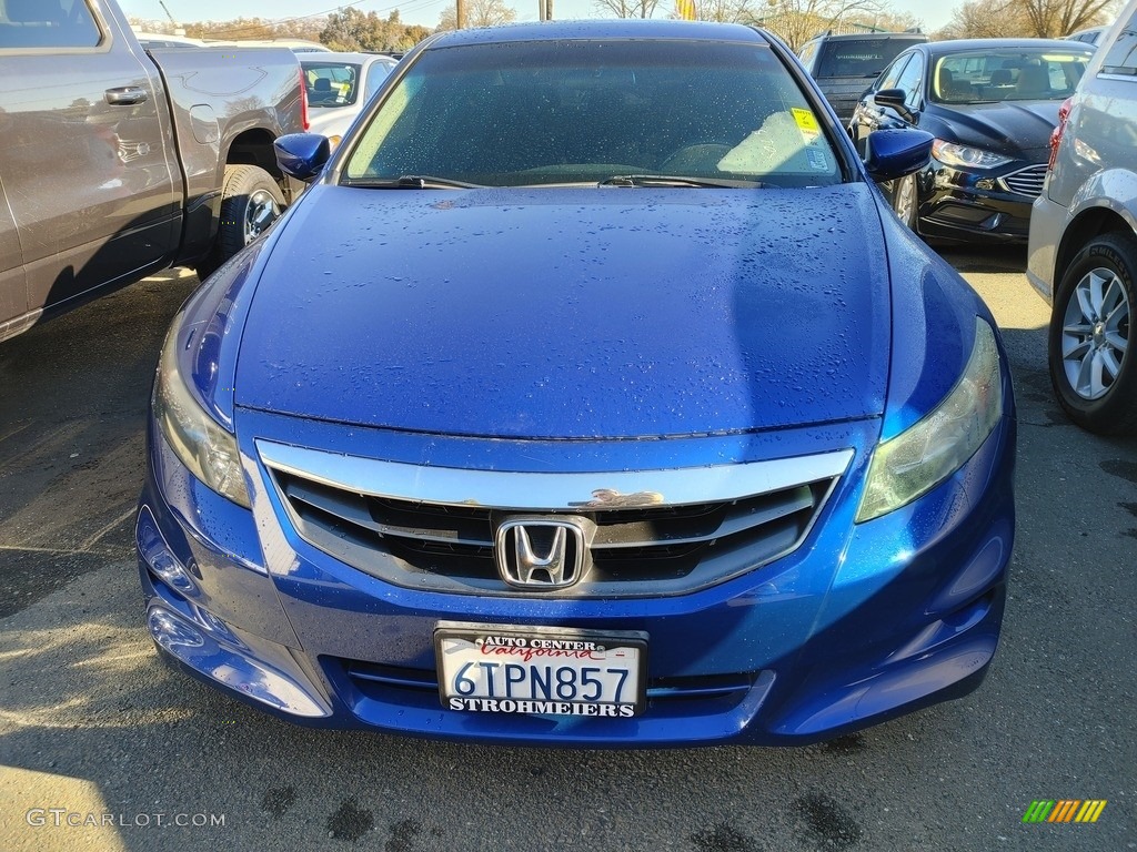 2011 Accord EX Coupe - Belize Blue Pearl / Black photo #2