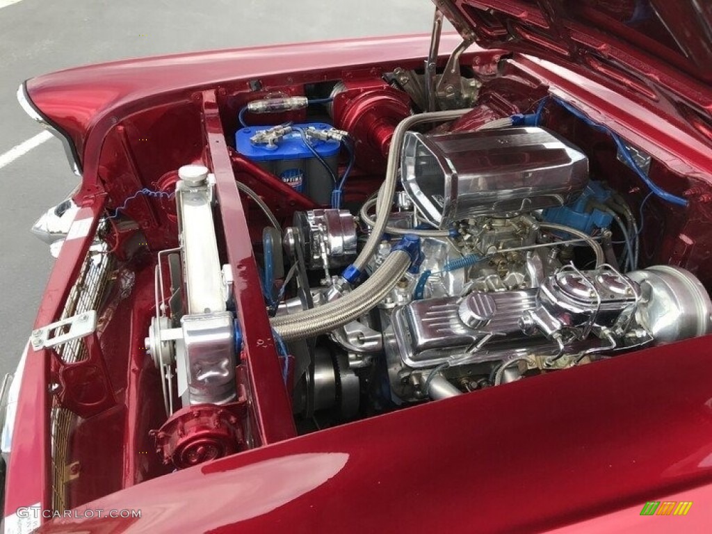 1957 Bel Air Hard Top - Candy Brandywine / Red/Grey photo #4