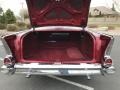 1957 Candy Brandywine Chevrolet Bel Air Hard Top  photo #13