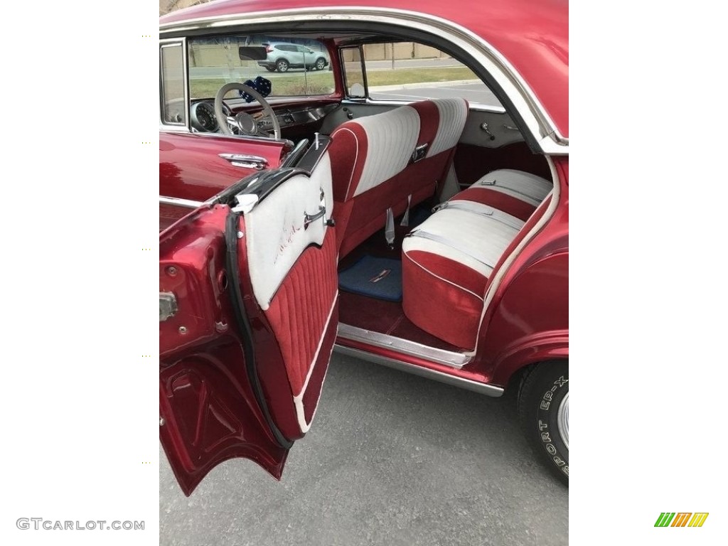 1957 Bel Air Hard Top - Candy Brandywine / Red/Grey photo #17