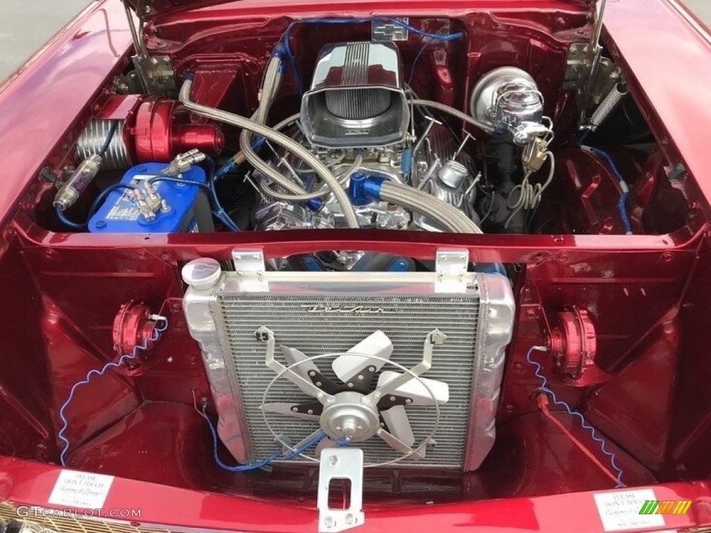 1957 Bel Air Hard Top - Candy Brandywine / Red/Grey photo #18