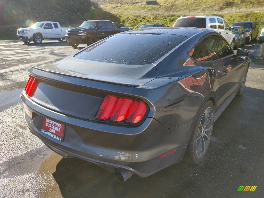 2016 Mustang EcoBoost Coupe - Magnetic Metallic / Ebony photo #6