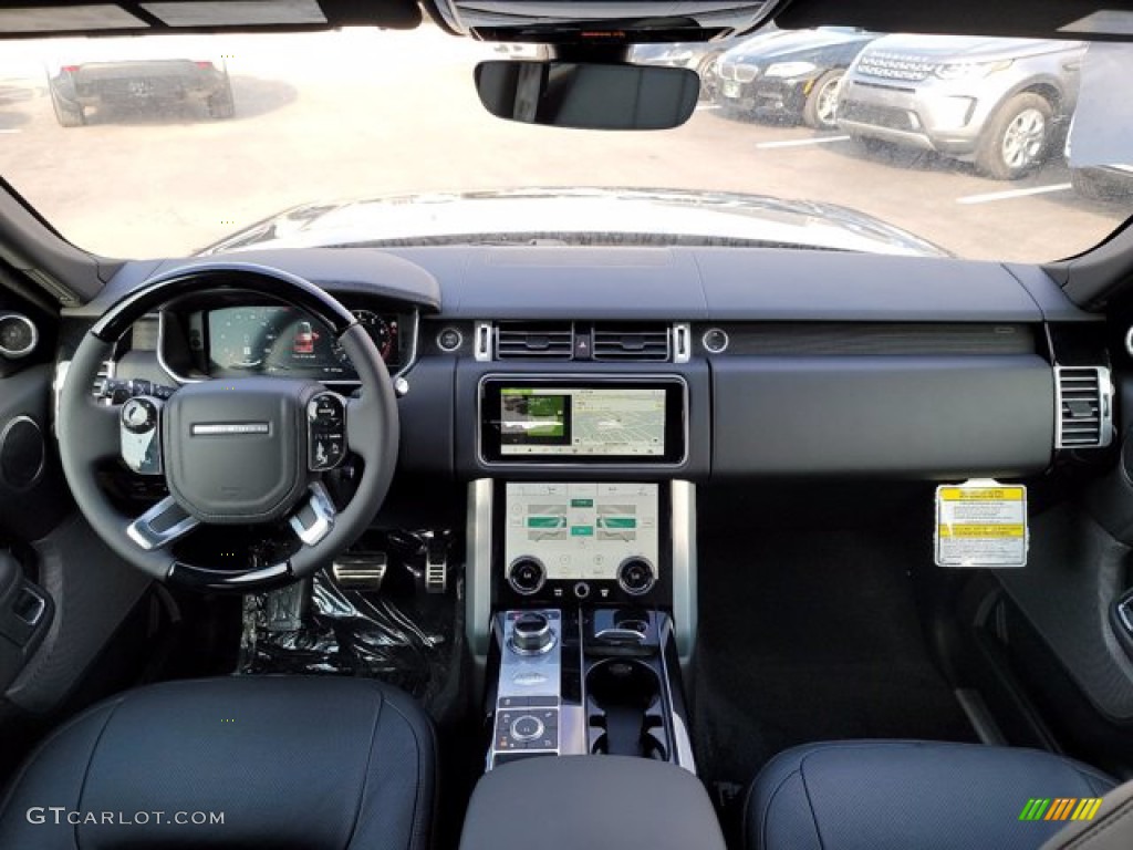 2022 Land Rover Range Rover HSE Westminster Ebony/Ebony Dashboard Photo #143499698