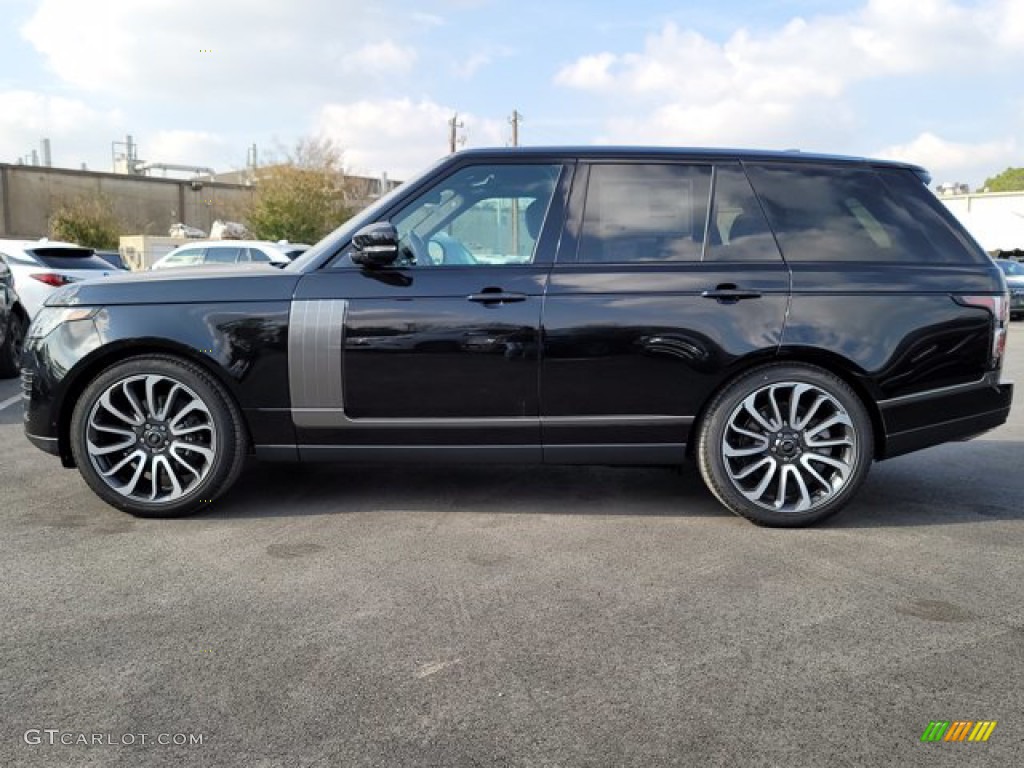 Santorini Black Metallic 2022 Land Rover Range Rover HSE Westminster Exterior Photo #143499731
