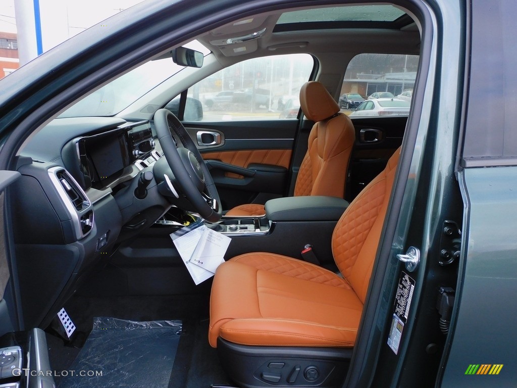 Rust Interior 2022 Kia Sorento X-Line SX Prestige AWD Photo #143499926