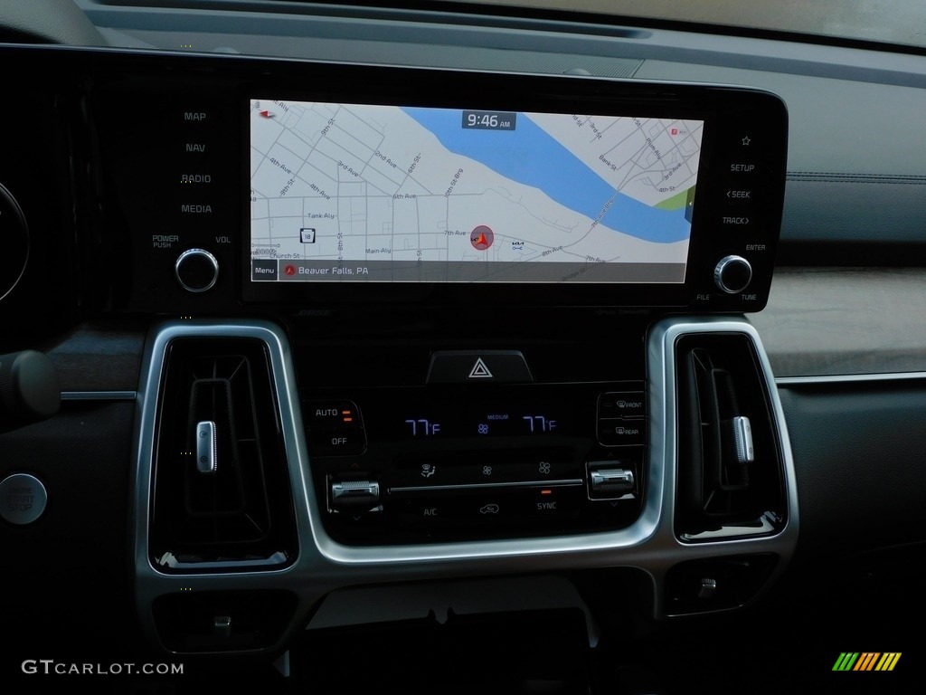 2022 Sorento X-Line SX Prestige AWD - Aruba Green / Rust photo #16