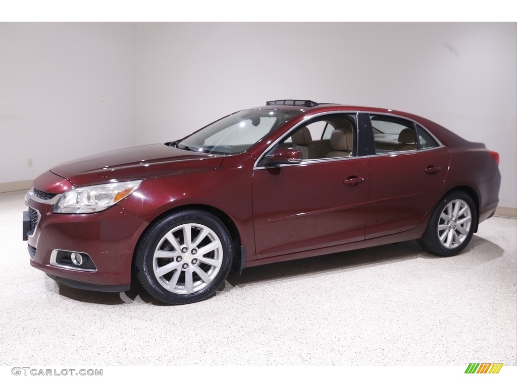 2014 Malibu LT - Butte Red Metallic / Cocoa/Light Neutral photo #3