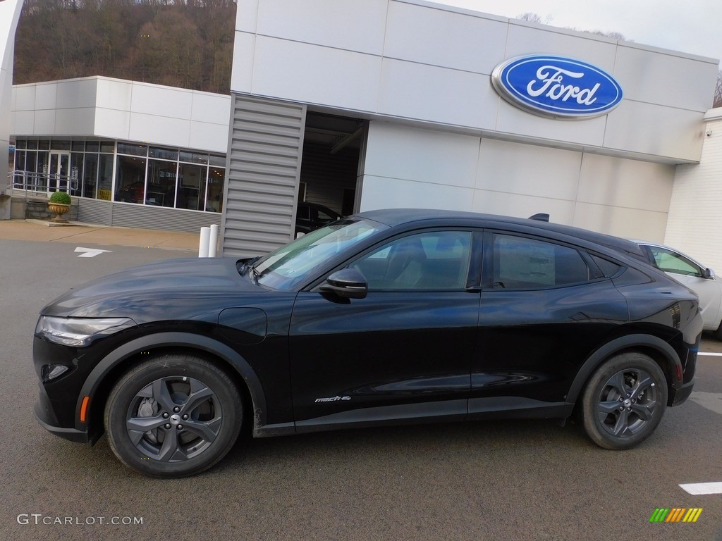 Shadow Black 2021 Ford Mustang Mach-E Select eAWD Exterior Photo #143500688