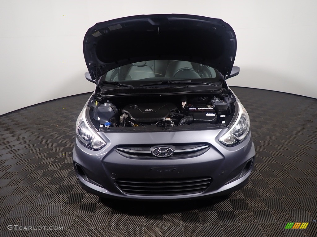 2016 Accent SE Sedan - Triathlon Gray / Gray photo #5