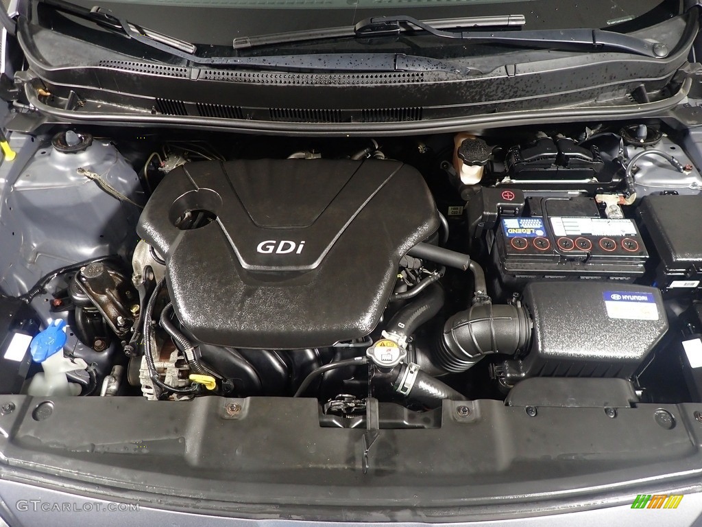 2016 Accent SE Sedan - Triathlon Gray / Gray photo #6