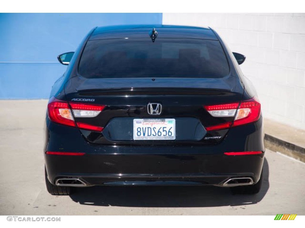 2021 Accord Sport - Crystal Black Pearl / Black photo #9