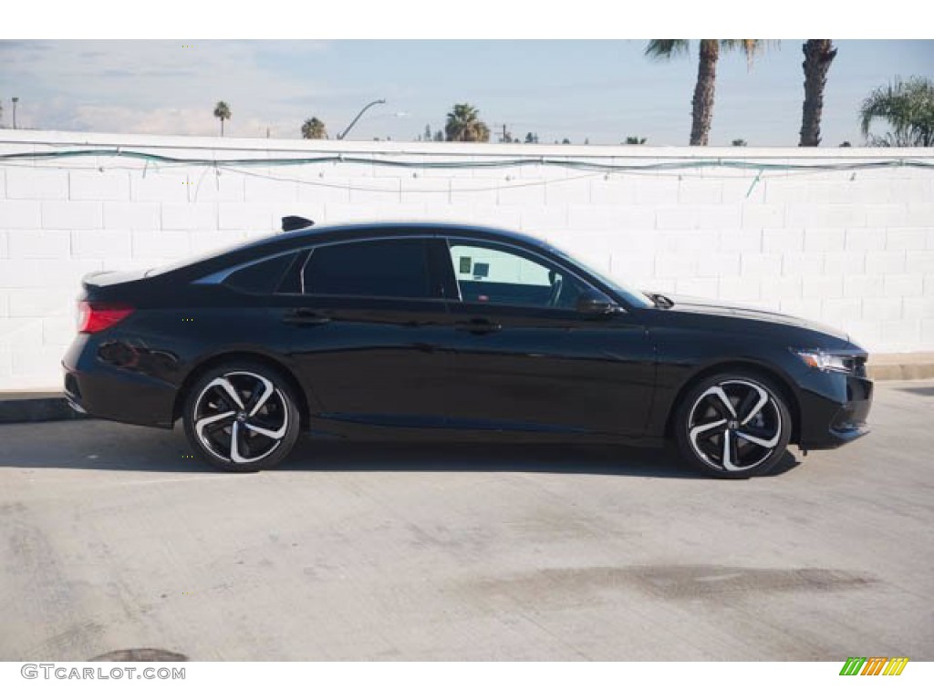 2021 Accord Sport - Crystal Black Pearl / Black photo #12