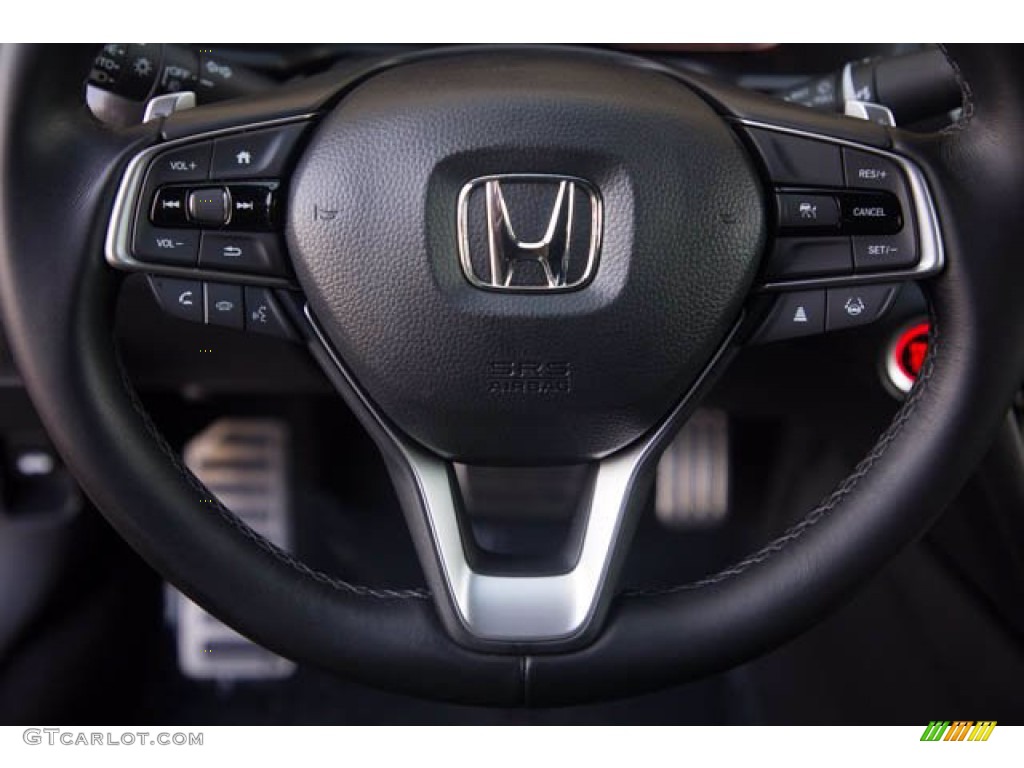 2021 Accord Sport - Crystal Black Pearl / Black photo #13