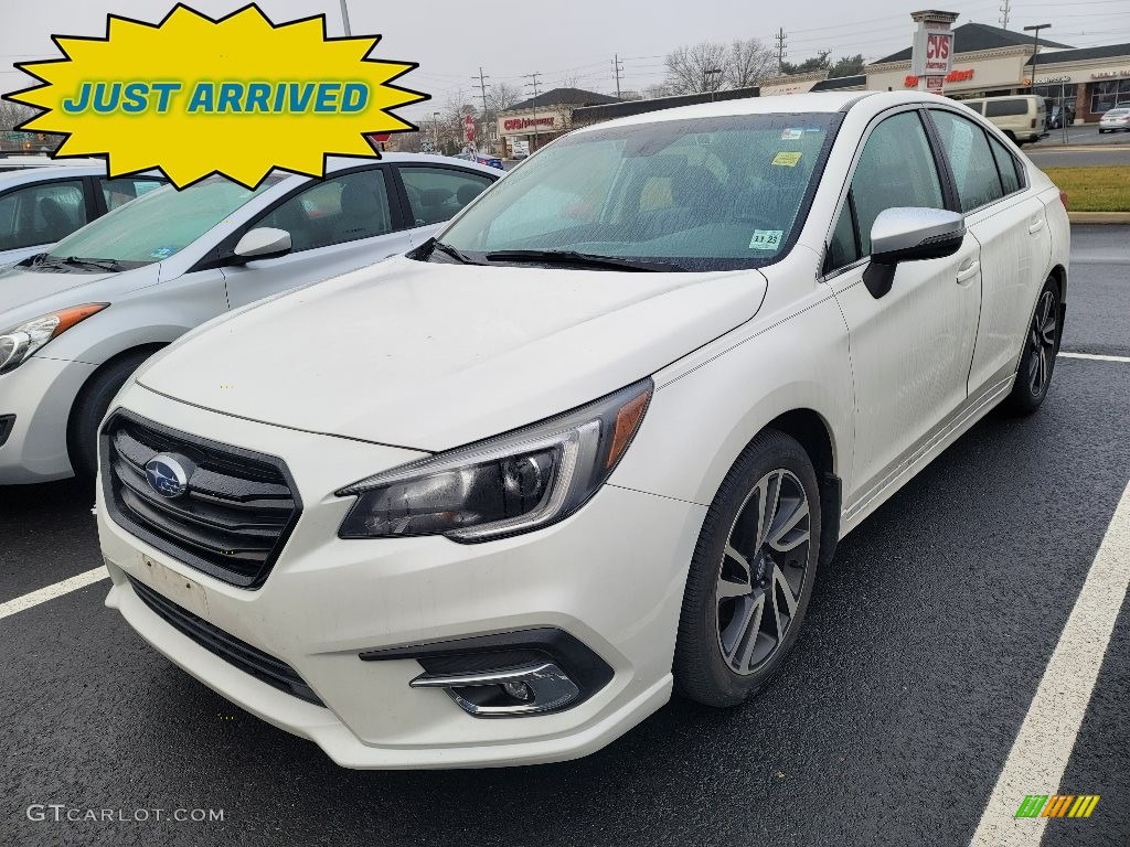 2019 Legacy 2.5i Sport - Crystal White Pearl / Two-Tone Gray photo #1
