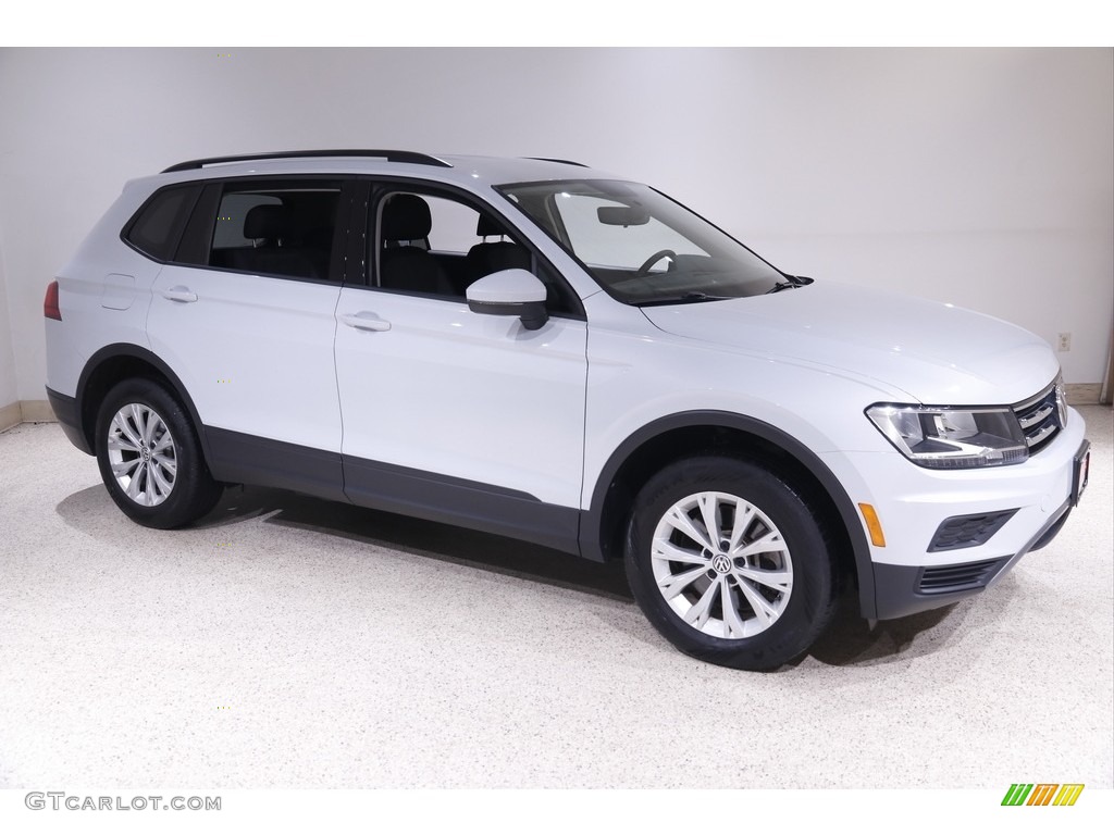 2019 Tiguan S 4MOTION - White Silver Metallic / Titan Black photo #1