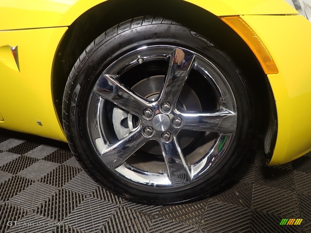 2008 Solstice GXP Roadster - Mean Yellow / Ebony photo #29