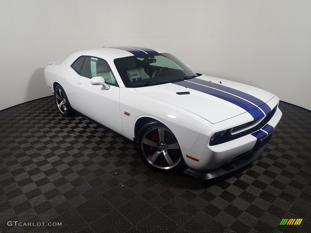 2011 Challenger SRT8 392 - Bright White / Dark Slate Gray photo #3