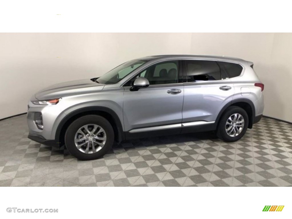 2020 Santa Fe SEL AWD - Shimmering Silver Pearl / Black photo #1