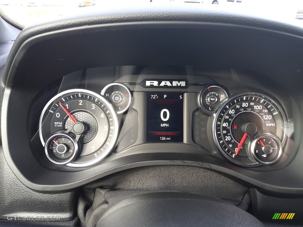 2022 Ram 1500 Big Horn Crew Cab 4x4 Gauges Photo #143503049