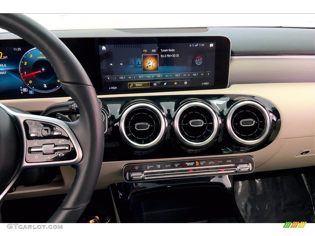2020 A 220 Sedan - Digital White Metallic / Macchiato Beige photo #5