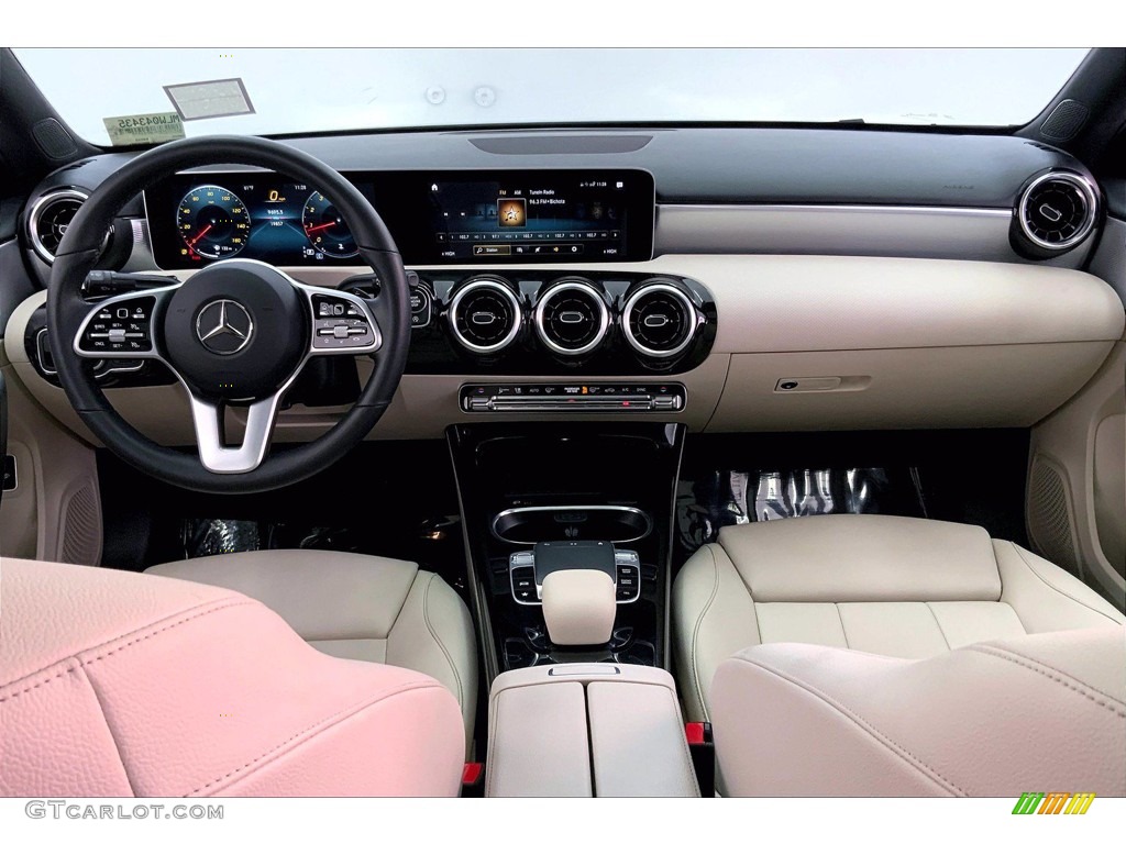 2020 A 220 Sedan - Digital White Metallic / Macchiato Beige photo #15