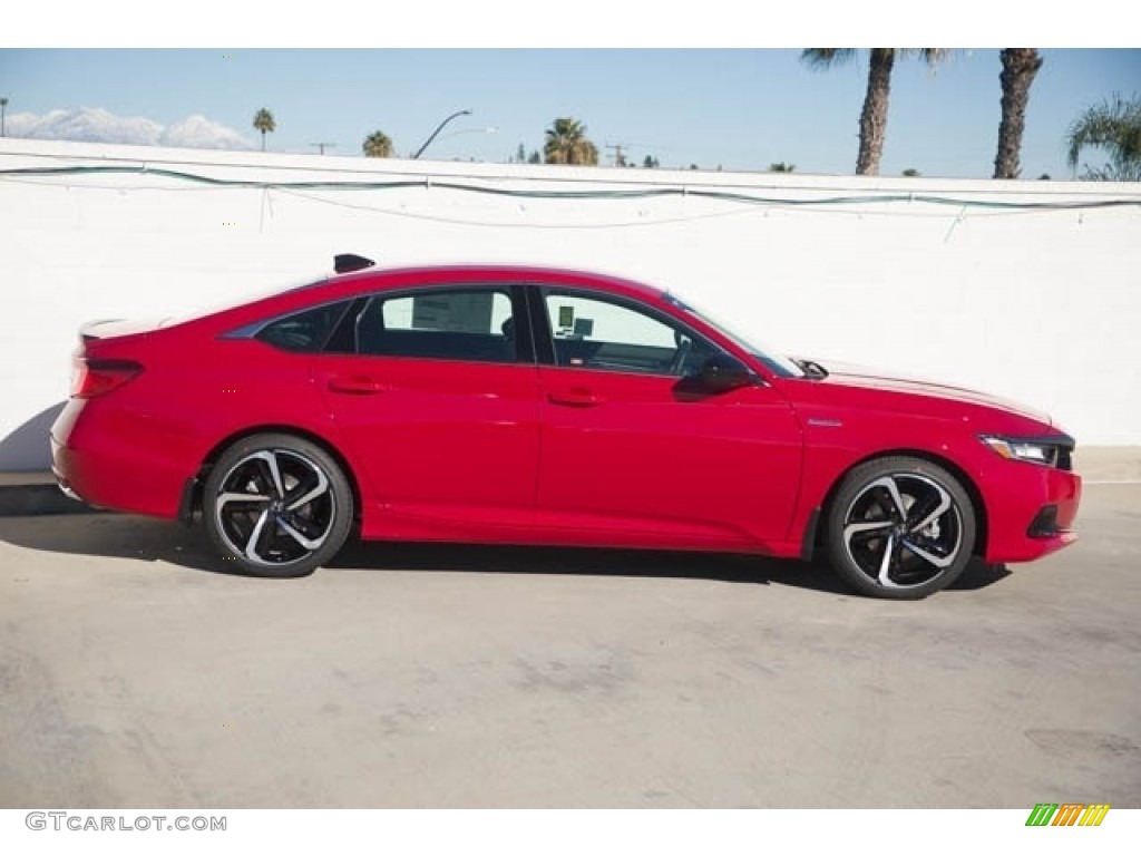 San Marino Red 2022 Honda Accord Sport Hybrid Exterior Photo #143504437