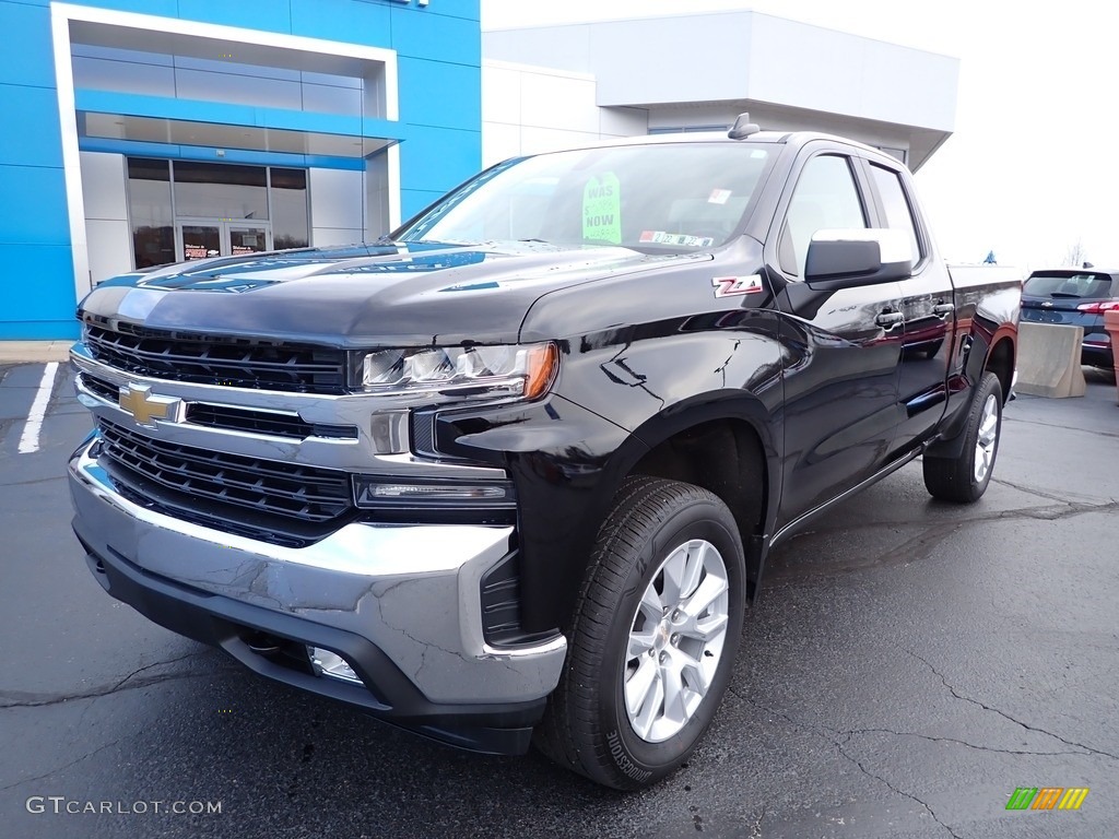 2019 Silverado 1500 LT Double Cab 4WD - Black / Jet Black photo #2